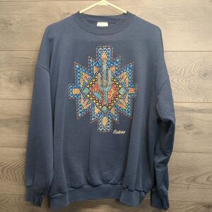 Tiltex Crewneck Sedona Graphic Sweater Women's Size XL